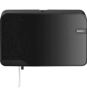 Euro Products | Quartz | Duo Toiletrolhouder | Zwart