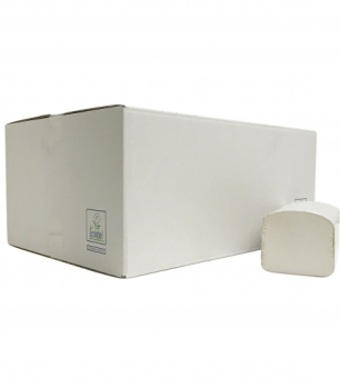 Euro Products | Z-vouwhanddoekjes | Cellulose 2-laags | 24 x 21 cm | 3200 stuks