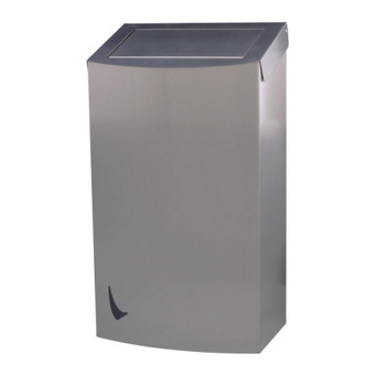 Wings | Afvalbak | Gesloten | Pushdeksel en binnenring | Inhoud: 56 liter