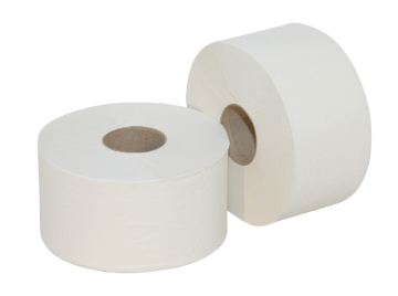 Euro Products | Mini Jumbo rol | Ecologisch Toiletpapier 2- laags | 12 x 180 meter