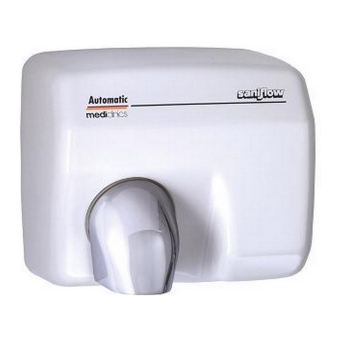 Mediclinics | Handdroger | Automatisch | 2250 watt | Wit | Staal