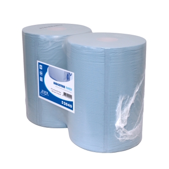 Euro Products | Industriepapier | Blauw recycled | 2- laags | 2 x 400 meter