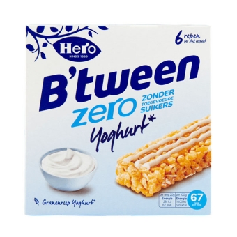 Hero | B&#39;tween Zero | Yoghurt | 10 x 6 pack