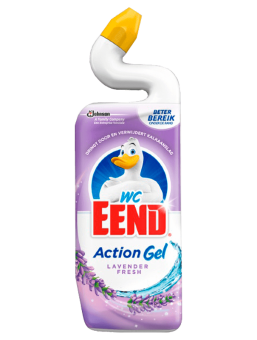 WC eend | Toiletreiniger |  Lavender fresh | Fles 12 x 750 ml