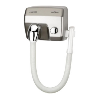 Mediclinics | Haardroger met slang | RVS look 