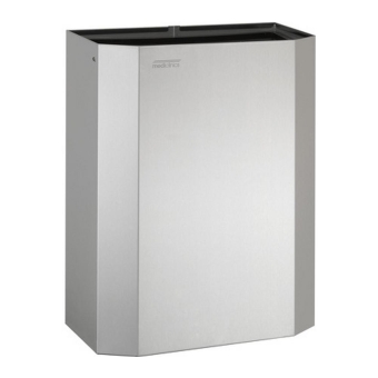Mediclinics | Afvalbak | Open | RVS | Inhoud: 25 liter