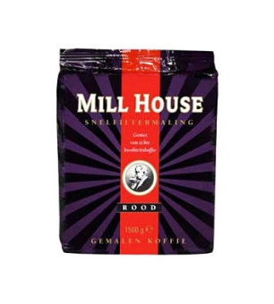 Millhouse | Rood snelfilter | Doos 4 x 1,5 kg
