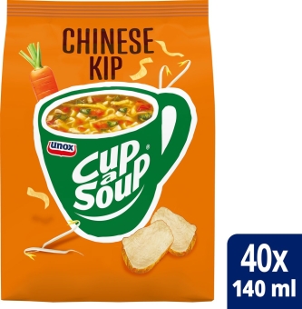 Cup-a-Soup | Automatensoep | Chinese kip | Zak 4 stuks