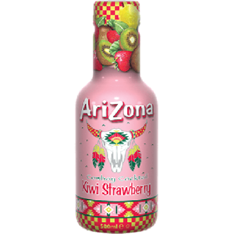 Arizona | Kiwi Strawberry | Petfles | 6 x 0.5 liter