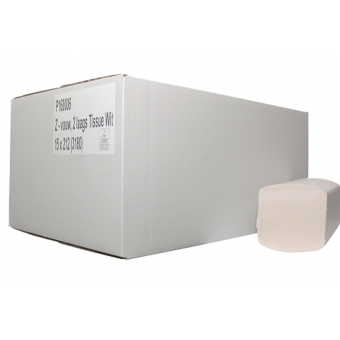 Euro Products | Vouwhanddoekjes | 2-laags recycled tissue | Z-vouw | 22 x 22.5 cm | 3990 stuks