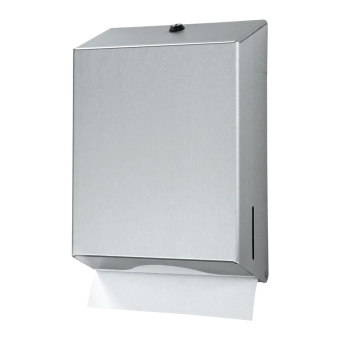 Euro Select | Vouwhanddoekdispenser | Universeel | RVS mat