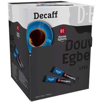 Douwe Egberts | Decafé koffiestick | Doos 200 stuks