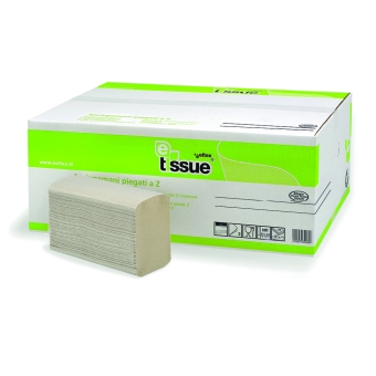 E-Tissue | Handdoekpapier 2-laags | Multifolded | 24 x 20,5 cm | 25 x 150 stuks