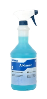Ecolab | Alklanet | Glasreiniger | Sprayflacon 12 x 1 liter