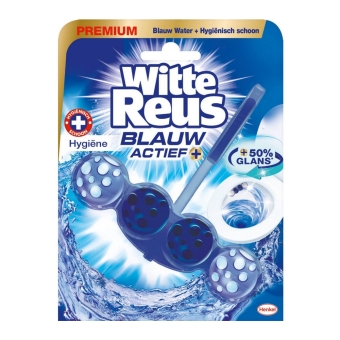 Witte Reus | Toiletblok Actief Hygiene | 10 x 50 gram