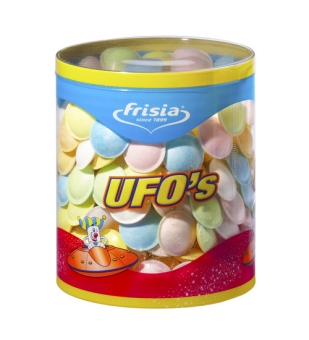 Frisia | Fruit Ufo's | Zuur | 375 gram