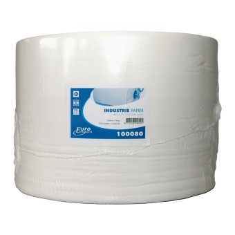 Euro Products | Industriepapier | Cellulose wit 2-laags | 800 meter