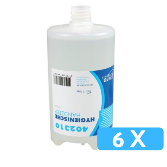Euro Products | Anti- bacteriële handzeep | Tork S-box | Flacon 6 x 1 liter  