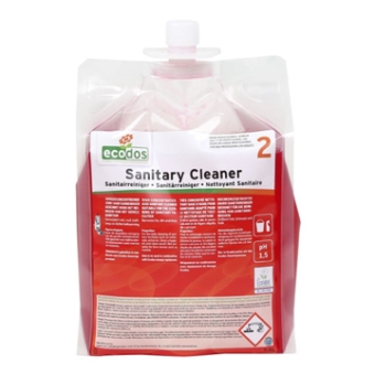 Ecodos | Sanitairreiniger zuur | Flacon 3 x 1,8 liter