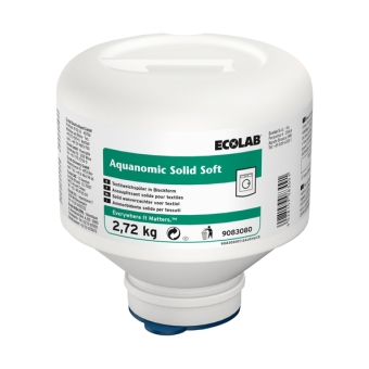 Ecolab | Aquanomic Solid Soft | 2,72 kg | 2 stuks
