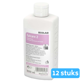Ecolab | Epicare 2 | Reinigingslotion | Fles 12 x 500 ml