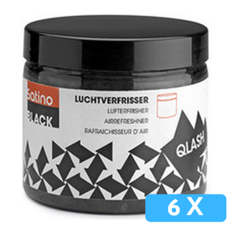 BlackSatino | Qlash luchtverfrisser 225 ml 6 stuks