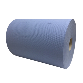 Euro Products | Industriepapier | Verlijmd 3- laags | Blauw | 2 x 190 meter