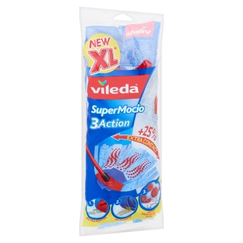 Vileda | Super Mocio 3-Action | Vervangmop