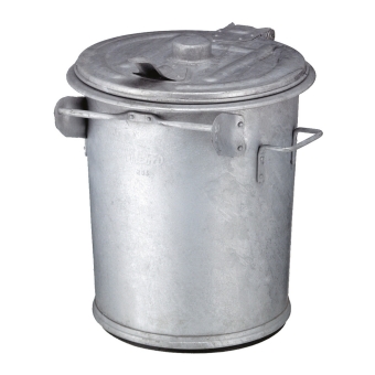 Vuilnisemmer met deksel vuurbestendig 70 liter