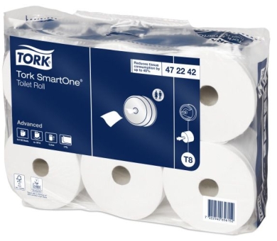 Tork | Smartone | Toiletpapier | 2-laags | 6 stuks