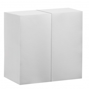 Airlaid | Servetten 1-laags | 1/8 vouw | Wit | 40x40cm | 10x50 stuks