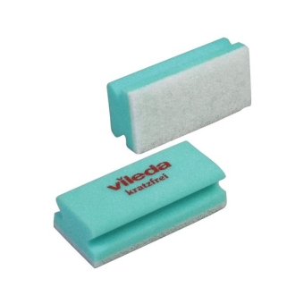 Vileda | Glitzi Non-Scratch | Groen/Wit | 10 stuks