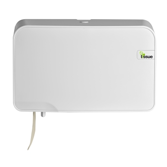 E-Tissue | Duo toiletrolhouder | Wit