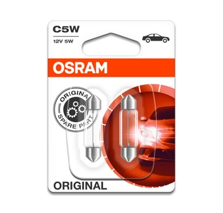 Osram | C5W | 12V 5W | SV8.5-8 | B2
