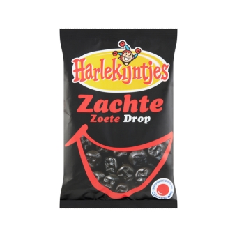 Harlekijntjes | Zachte Zoete Drop | 12 x 300 gram