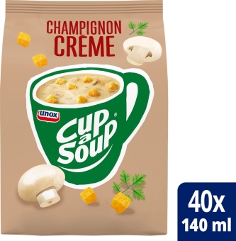 Cup-a-Soup | Automatensoep | Champignon crème | Zak 4 stuks