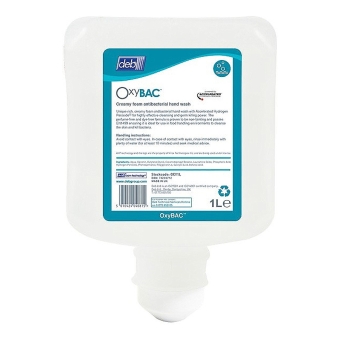 DEB | OxyBac foam wash | Hypoallergeen | Fles 6 x 1 liter