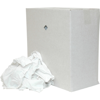 Euro Products | Poetsdoek | Witte Lakens | Gesneden | Doos 10 kg