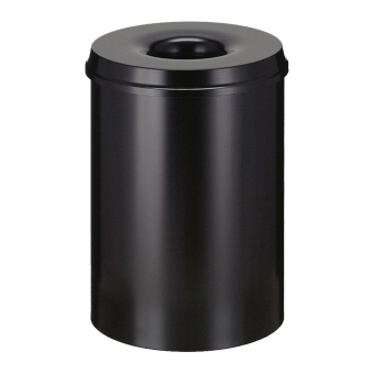 Papierbak vlamdovend 30ltr zwart