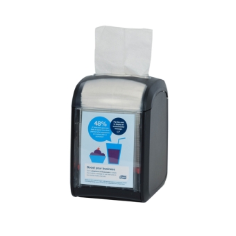 Tork | Xpressnap Fit | Servetdispenser | Zwart | 4 stuks