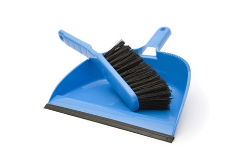 Veegset | Veger en blik | Klikbaar | Kunststof