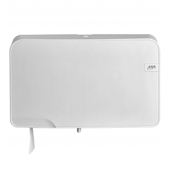 Euro Products | Toiletrolhouder | Quartz Mini Jumbo Duo | Wit