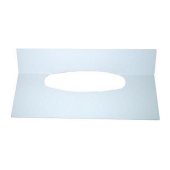 PlastiQline exclusive inlegplaatje handdoek dispenser voor interfold handdoeken