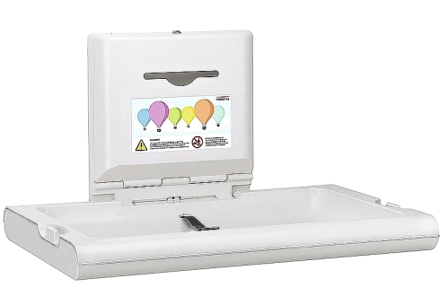 Mediclinics | Babyverschoontafel | Wandmodel | Wit