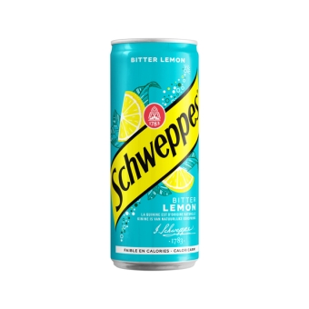 Schweppes | Bitter Lemon | Blik | 24 x 33 cl