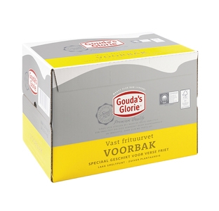 Gouda&#39;s Glorie | Frituurvet Geel Vast | 4 x 2.5 kg