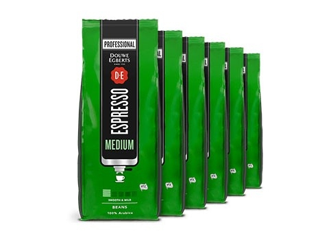 Douwe Egberts | Espresso Medium Roast | Pak 6 x 1 kg