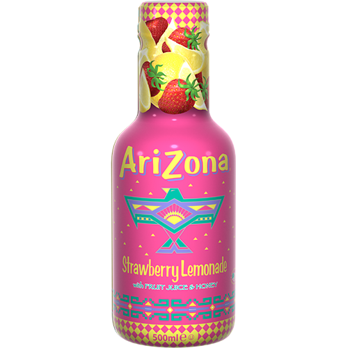 Arizona | Strawberry Lemonade | 6 x 0.5 liter
