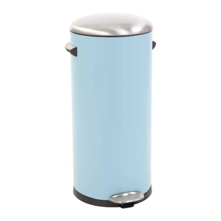 EKO Pedaalemmer Belle Deluxe 30 liter lichtblauw