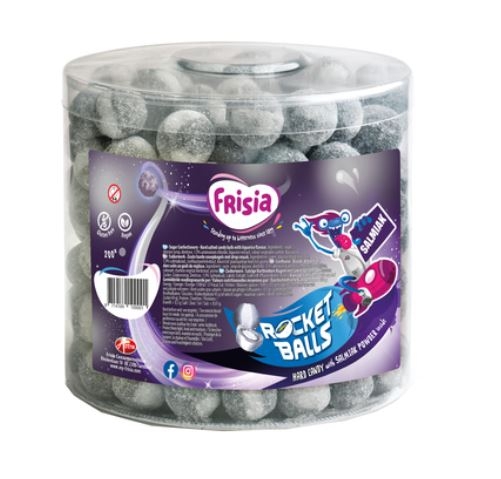 Frisia | Rocket Balls | Salmiak Kogels | 200 stuks